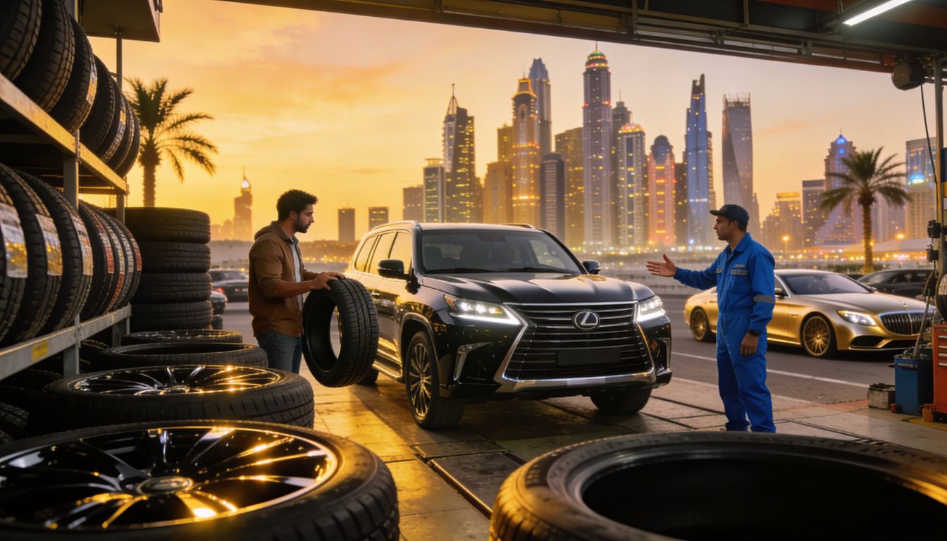 How Dubai Drivers Actually Choose A Tyre Shop