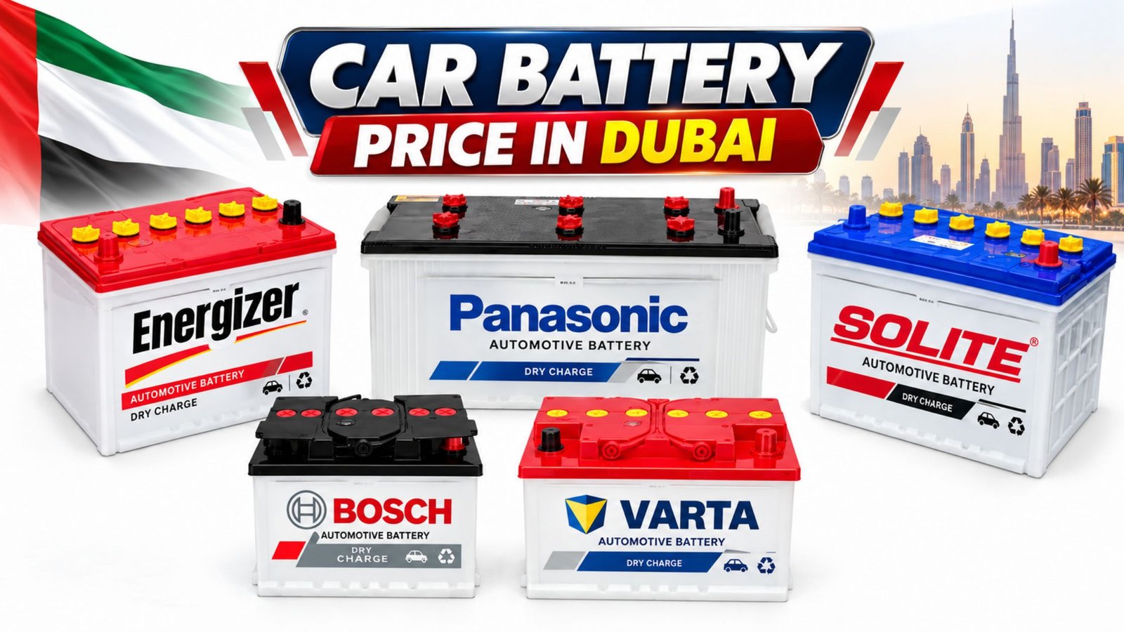 Car Battery Price in Dubai: 2026 Cost & Buying Guide